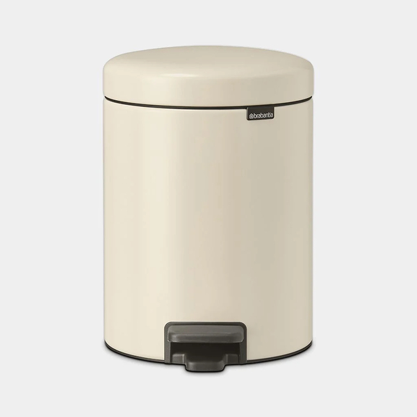 Brabantia Δοχείο Απορριμμάτων Με Πεντάλ 5Lt Μπεζ New Icon