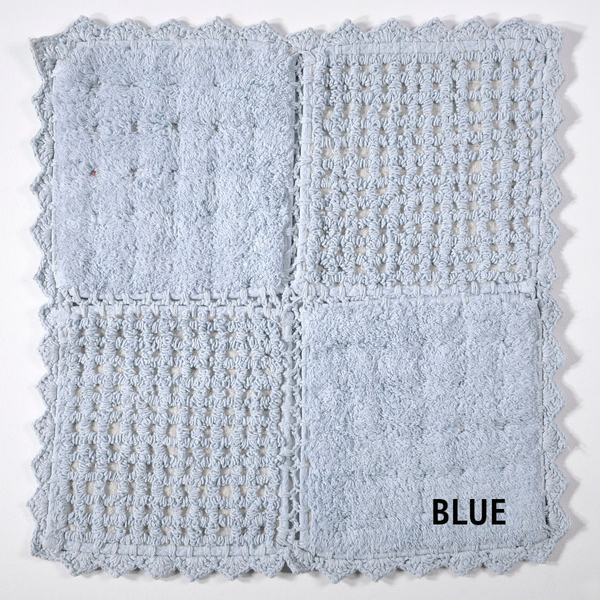 Πατάκι Biscuit Blue 125X125