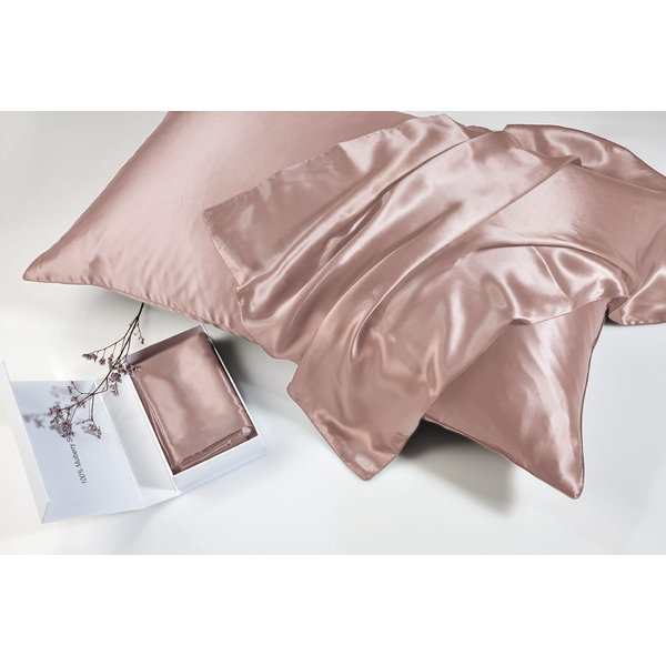 100% Mulberry Silk Μαξιλαροθήκη Pink