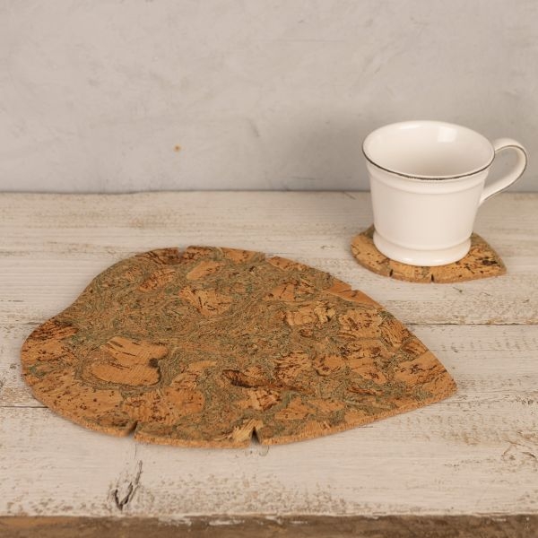 Green House Leaf Set of 4 Table Mats