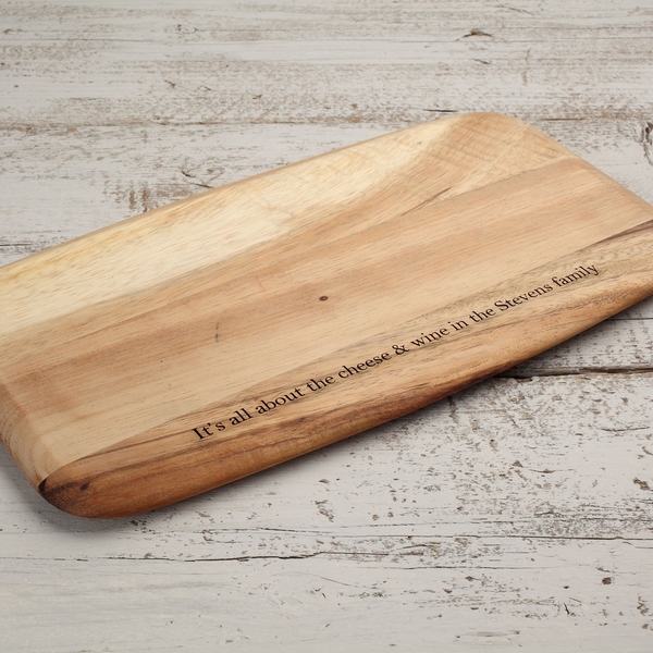 Personalised Rectangular Wooden Board